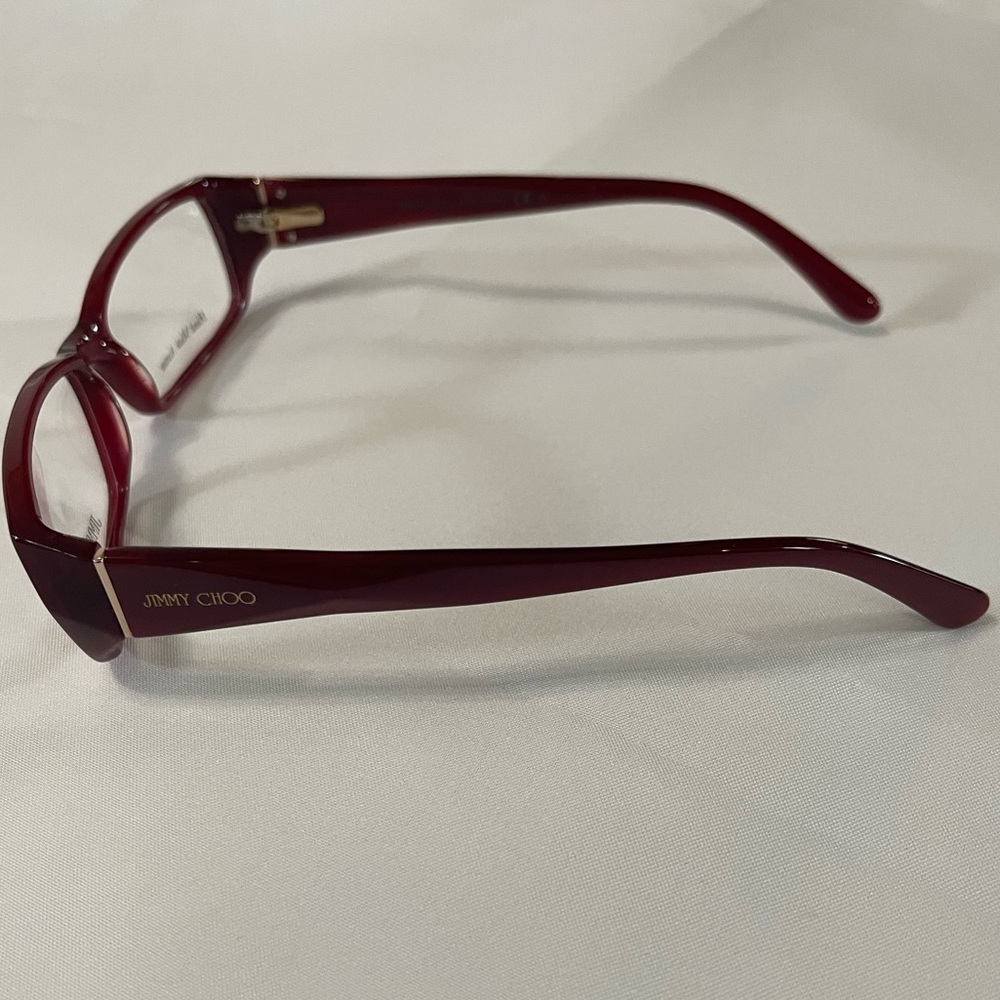 Authentic Jimmy Choo Eyeglass. Rectangular Full R… - image 4